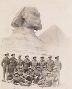 A Company, February 1915. Harvey Rae in back row fifth from left 