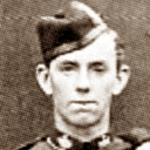 David MacDonald in dress uniform of the WA Infantry Regiment (per Gill, Fremantle to France p. 424)