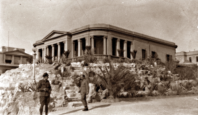 Al Hayat Hotel Convalescent hospital Helouan Cairo ca 1915 - per AWM J06424